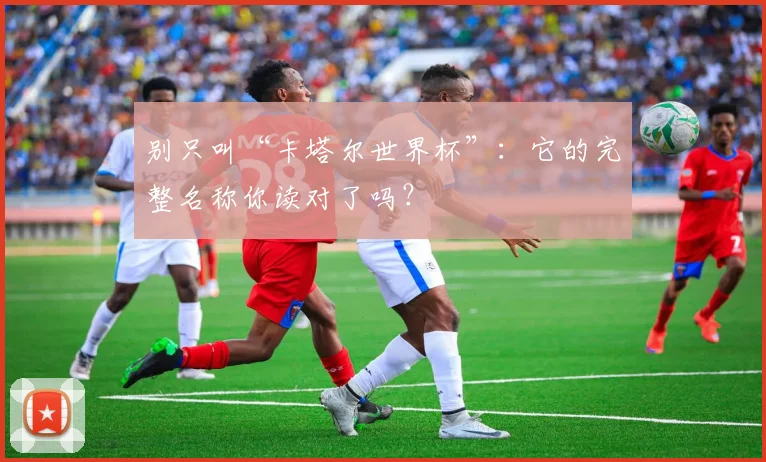 别只叫“卡塔尔世界杯”：它的完整名称你读对了吗？
